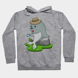 Seal Coffee Cup Hoodie